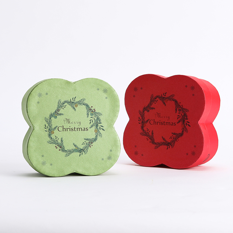 Four Leaf Clover Shape Gift Box