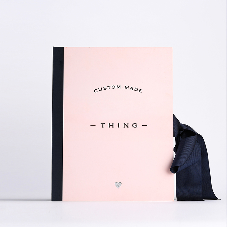 Magnetic Gift Packaging Box With Ribbon